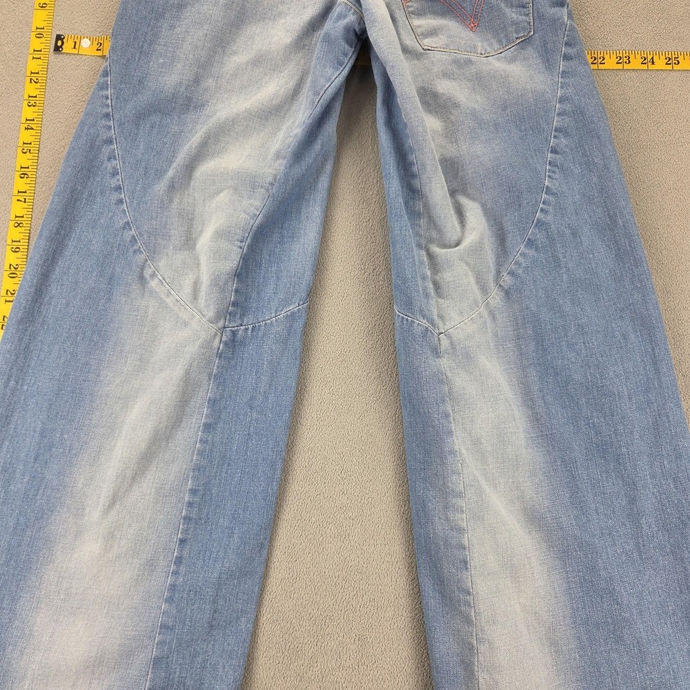 Vintage Levis Engineered Jeans Womens Super Baggy Barrel Fits 24x28 - Picture 14 of 16